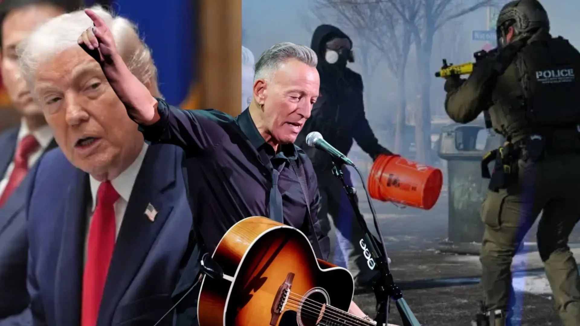 Bruce Springsteen estalla contra Trump y denuncia un “estado del terror” en su nueva canción