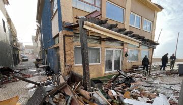 Tormenta Kristin deja a 200,000 portugueses sin electricidad, más lluvia en camino