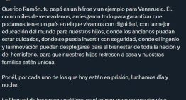 María Corina Machado envió mensaje a familiares de Juan Pablo Guanipa y abogó por su libertad