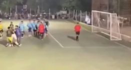 Violencia en un partido de fútbol amateur de Neuquén: el árbitro golpeó a un hombre que lo increpó