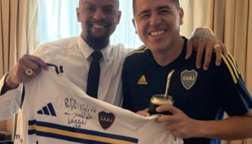 Felipe Melo y una chicana para River desde Río de Janeiro: «El más grande va a jugar Copa Libertadores, el más pequeño no»