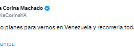 La FOTO de María Corina Machado y Juan Pablo Guanipa haciendo planes para reencontrarse en Venezuela