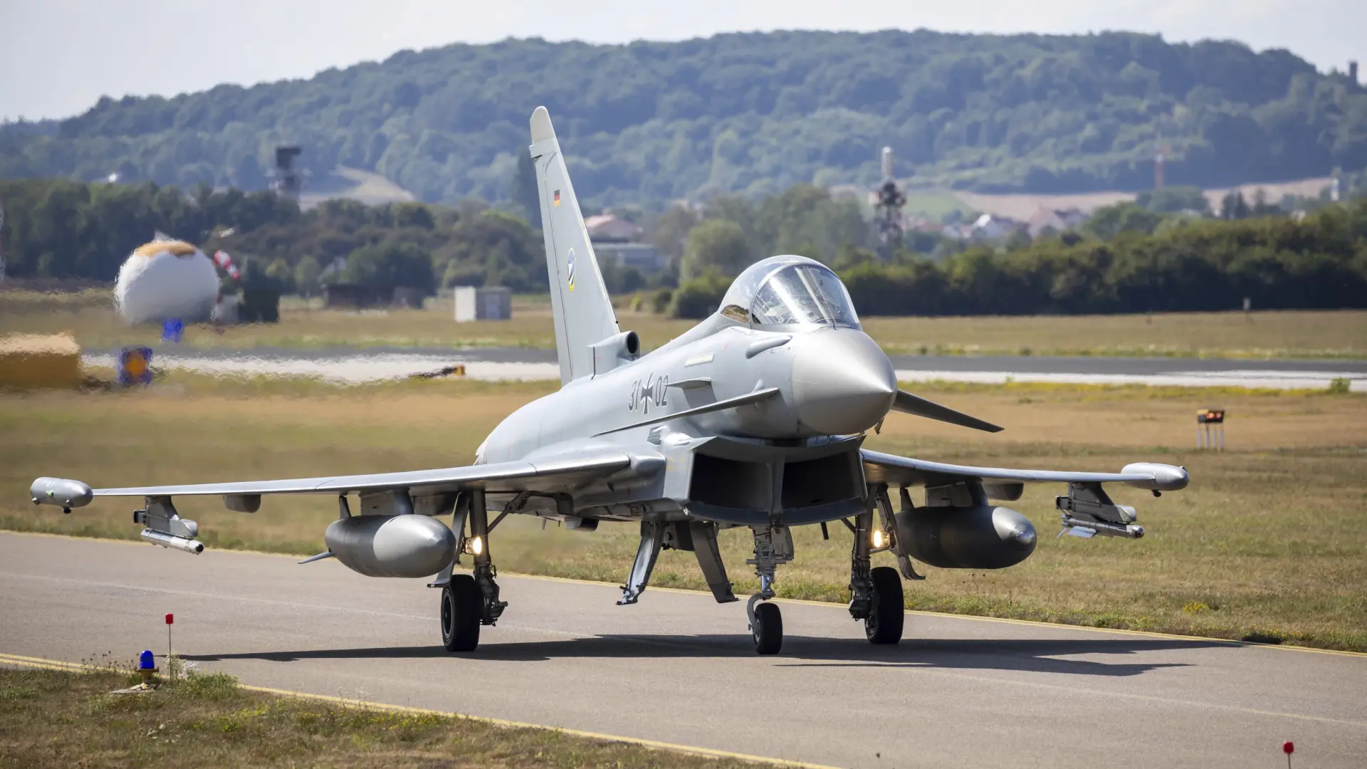 Un Eurofighter español y otro alemán se activan ante la violación del espacio aéreo de Rumanía por un dron