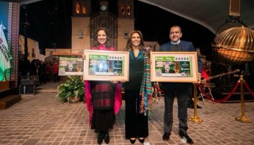 Lotería Nacional realiza sorteo en territorio para rendir homenaje a José Alfredo Jiménez en su natal Dolores Hidalgo, Guanajuato