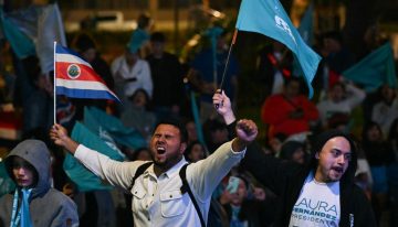 Costa Rica votó para presidente con una favorita de mano dura contra violencia del narco