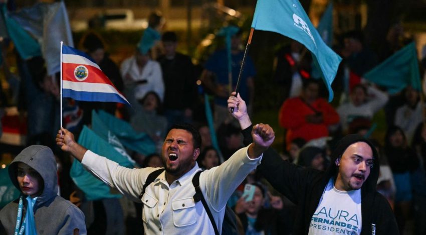 Costa Rica votó para presidente con una favorita de mano dura contra violencia del narco
