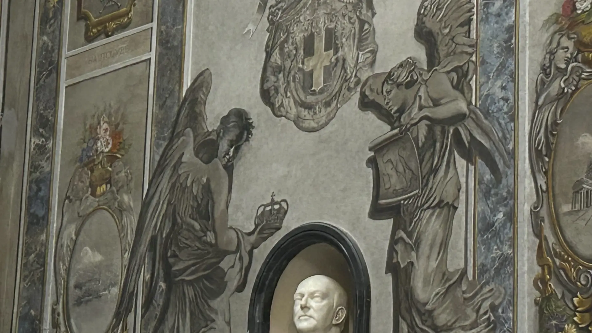 Borran la cara de un ángel de una basílica de Roma tras sembrar la polémica por su gran parecido a Giorgia Meloni