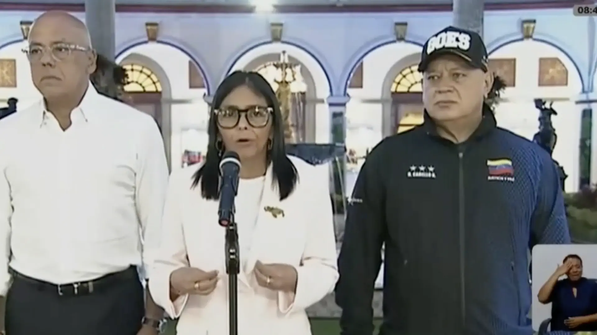 Delcy Rodríguez aboga por superar las diferencias con EEUU tras un mes del arresto de Maduro