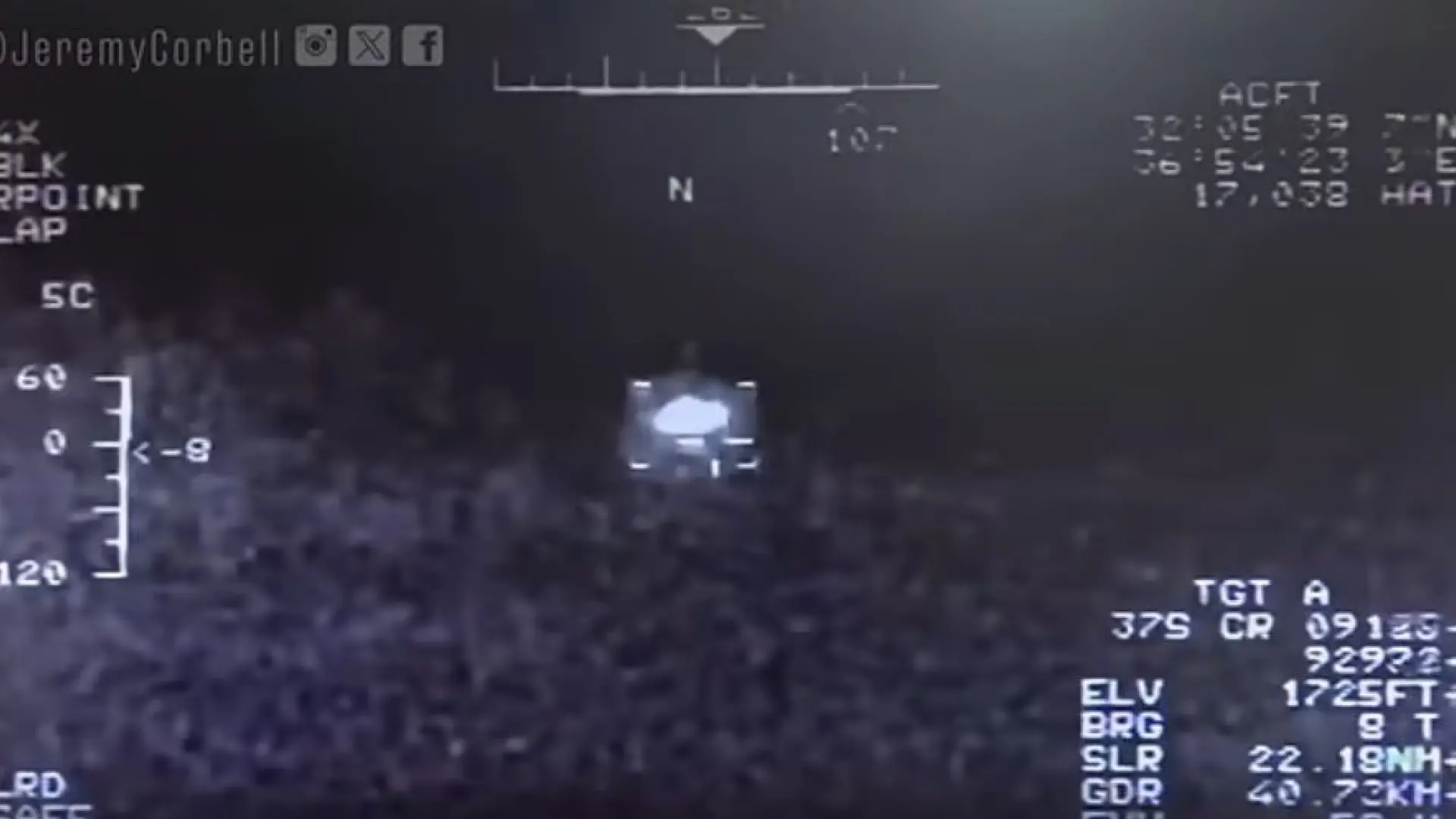 Imágenes filtradas del Pentágono muestran un ovni realizando movimientos «imposibles» sobre el cielo de Oriente Medio