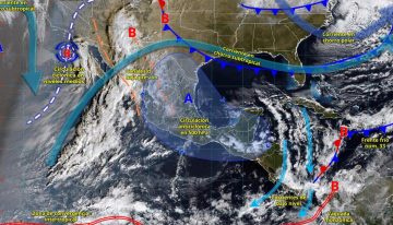 Clima para este domingo en México: lluvias fuertes, frío y rachas intensas de viento en varios estados