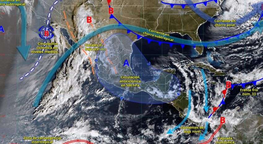 Clima para este domingo en México: lluvias fuertes, frío y rachas intensas de viento en varios estados