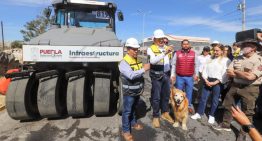 ​Gobernador Armenta supervisa obra clave en Valsequillo que fortalece conectividad regional