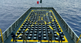 México incauta 188 bultos de cocaína en «operación coordinada» con Estados Unidos en el Pacífico