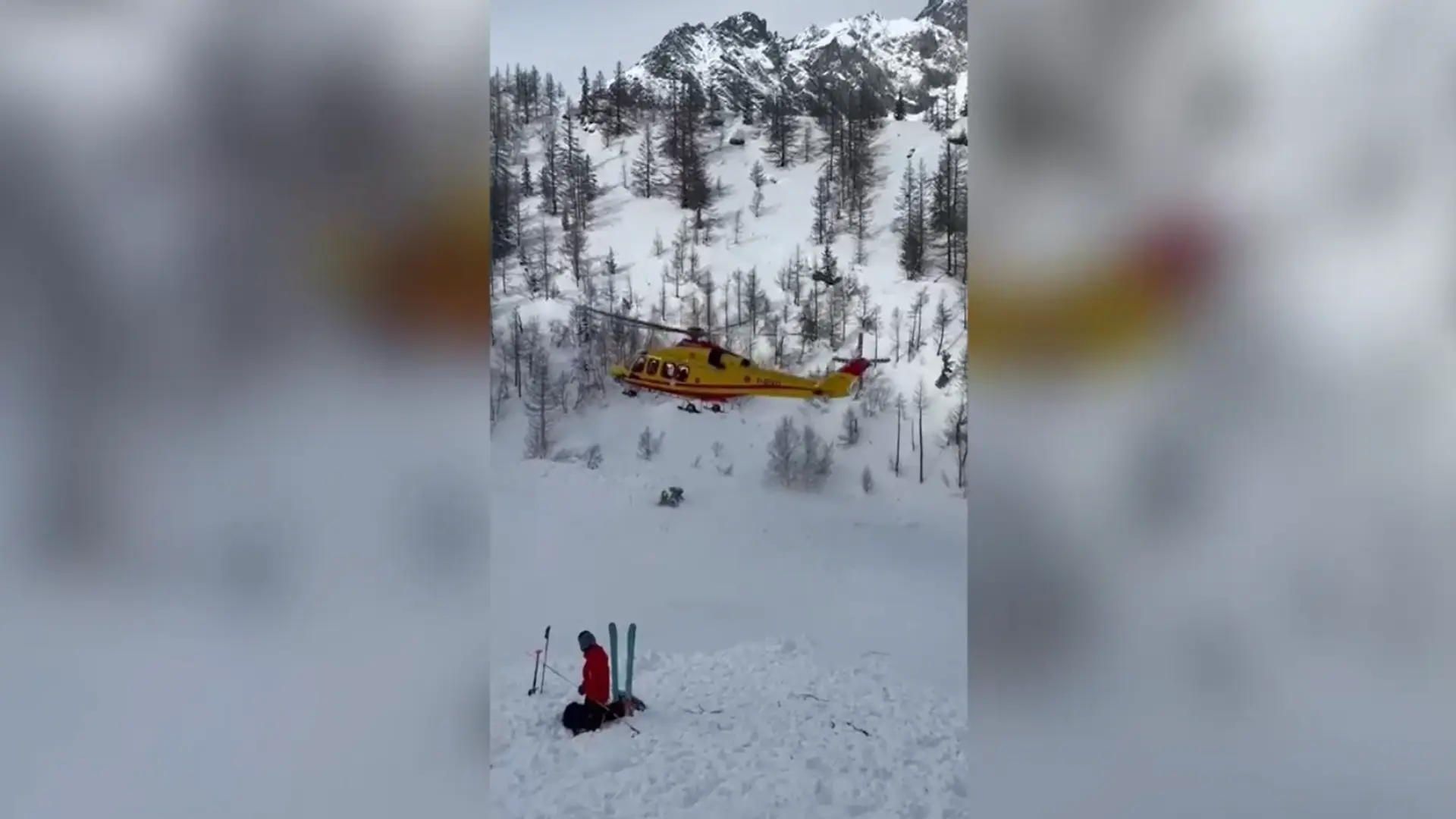 Dos muertos y un herido grave por una avalancha en el norte de Italia