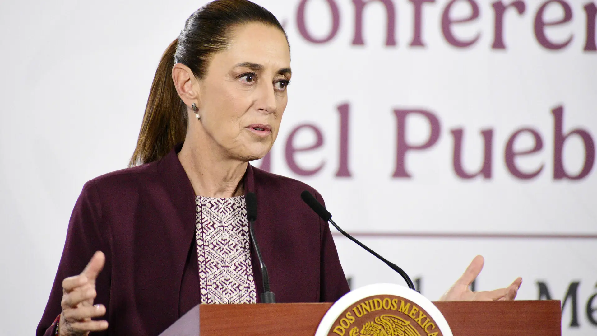 Sheinbaum, tras la ola de violencia en México: «Se ha restablecido la normalidad, pero vamos a mantener el centro de mando»