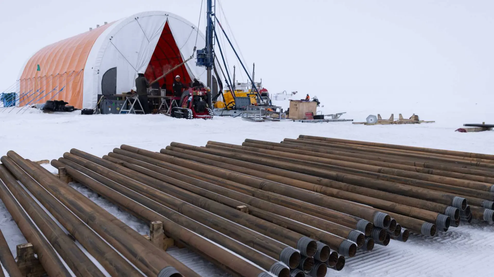 Recuperan el núcleo de sedimento más profundo bajo el hielo en la Antártida, un secreto de hace 23 millones de años