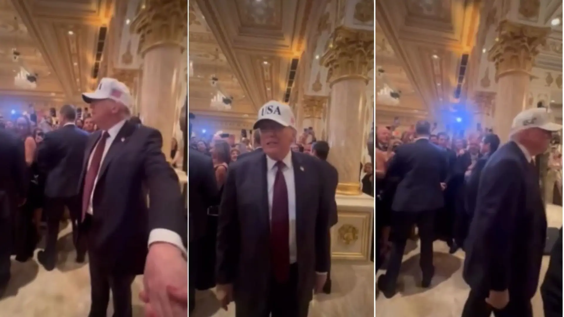 Donald Trump, de fiesta en Mar-a-Lago poco antes del ataque contra Irán: «Me tengo que ir a trabajar»