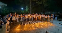 Mujer gritó «¡feliz cumpleaños!» a su pareja presa en El Rodeo I y recibió emocionante respuesta (VIDEO)