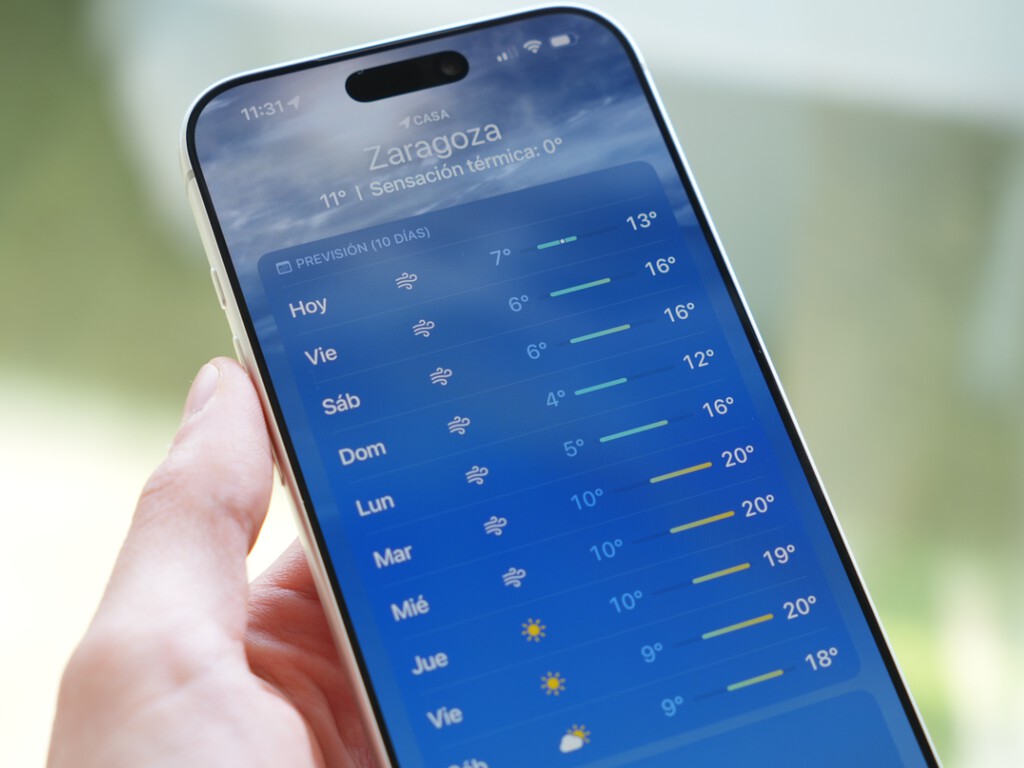 El Tiempo de Apple no suele darme ni una. Lo bueno es que ahora ya sé que pedirle a Siri para que acierte, y tiene truco 