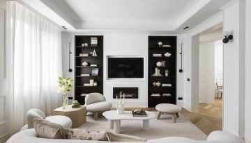 Una casa en el madrileño barrio de Salamanca donde la luz y los colores neutros son la clave para potenciar el espacio y que quieras quedarte a vivir