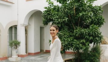 Natalia y José, una boda de ensueño en Extremadura y un vestido de novia que parecía sacado de un cuento