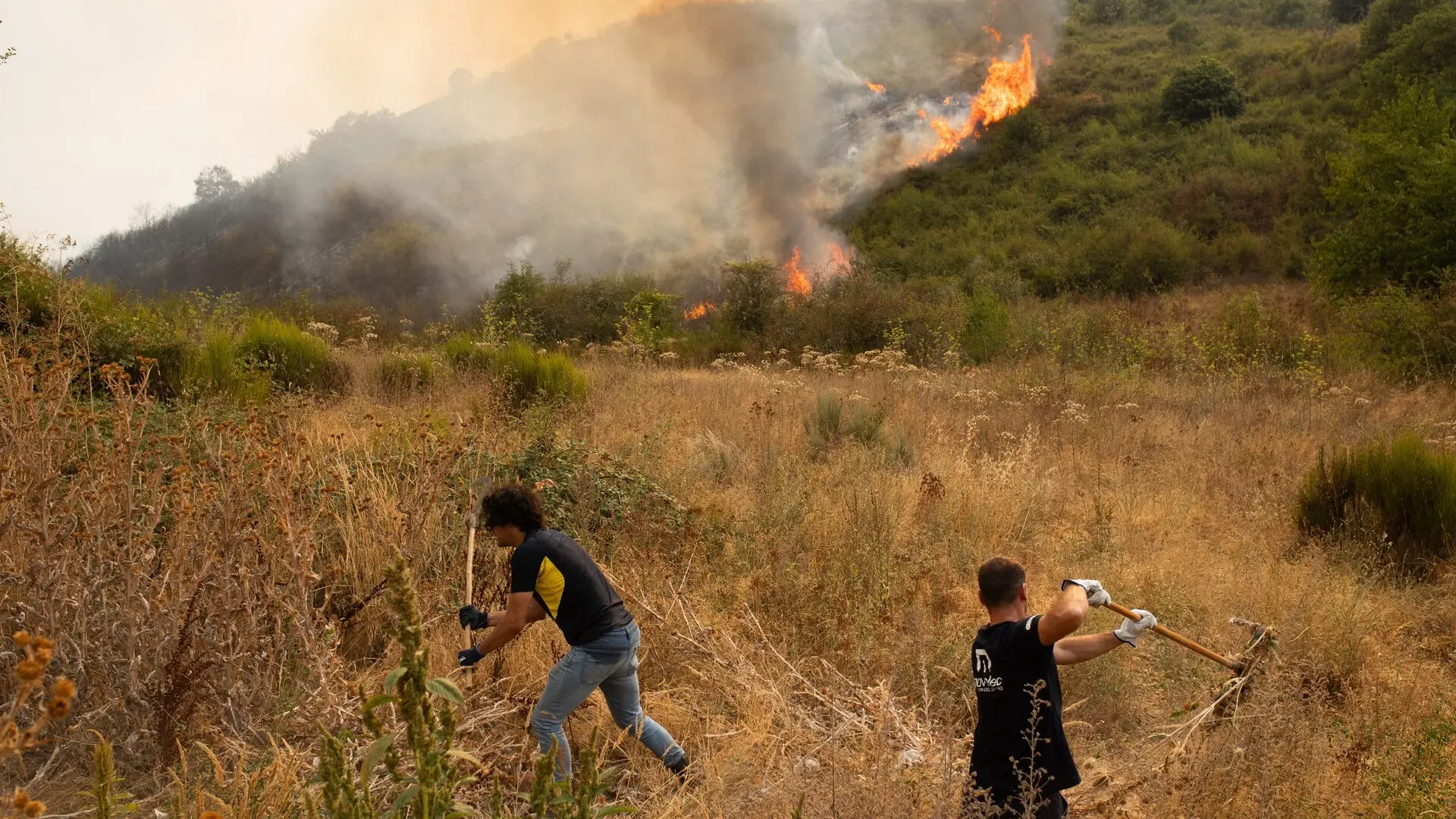 Bruselas refuerza los medios aéreos y crea un centro de mando en Chipre para combatir los incendios forestales cada vez más «feroces»