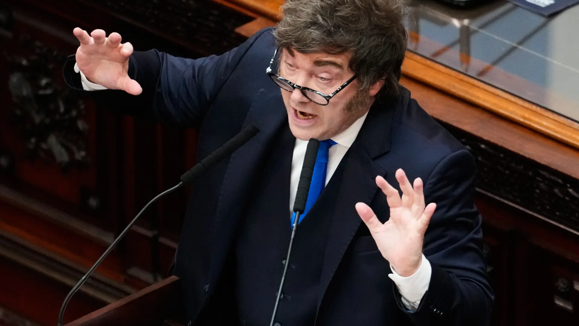 Milei, a los kirchneristas, en la apertura del año legislativo: «Sigan mintiendo, manga de chorros, por eso tienen a su líder presa»