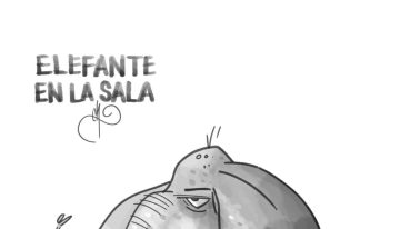 Elefante en la sala