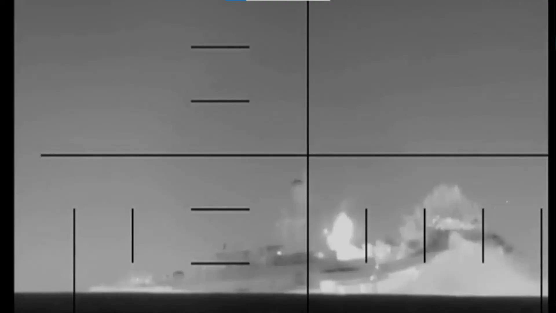 EEUU ha hundido el buque insignia de Irán como en la Segunda Guerra Mundial: así fue el ataque con torpedo desde un submarino