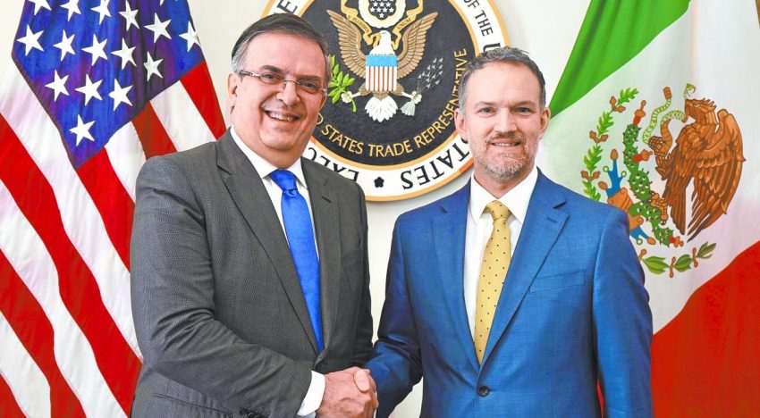 México y EU dan banderazo este mes a pláticas para revisión del T-MEC