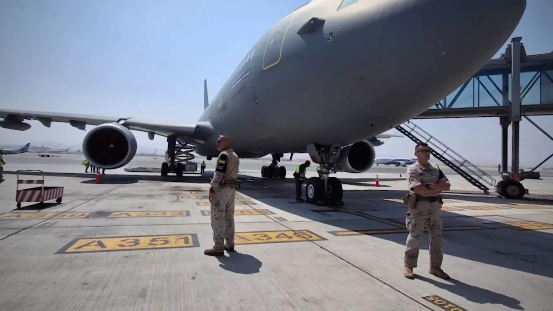 Un avión del Ejército del Aire aterriza en Omán para otra evacuación de españoles atrapados por la guerra de Irán