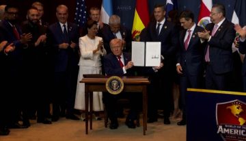 Trump anuncia una alianza de 17 países americanos para “destruir” a los cárteles