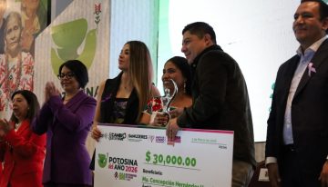 Concepción Hernández, reconocida como “Potosina del Año”