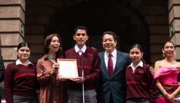 Mario Delgado anuncia acuerdo entre CECyTE, DGETI y TecNM para garantizar libre tránsito educativo