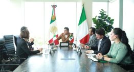 Ricardo Gallardo refuerza lazos de cooperación con Italia