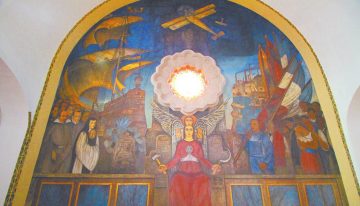 Murales de Roberto Montenegro expresan vigencia del ideal de Vasconcelos