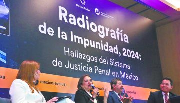 Impunidad en México alcanza al 89% de los delitos
