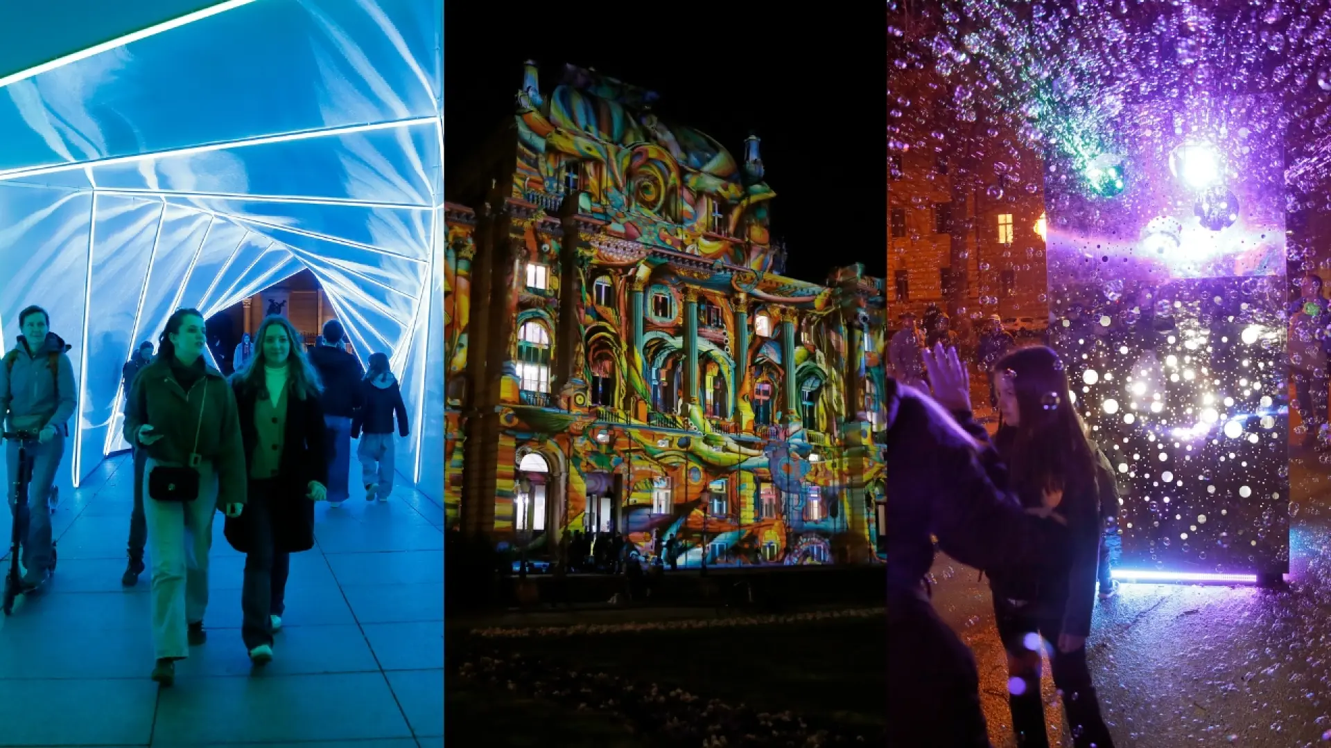 Zagreb se transforma en un espectáculo mágico con el Festival de las Luces