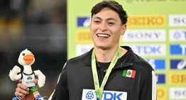 Erick Portillo logra plata mundial bajo techo en salto de altura