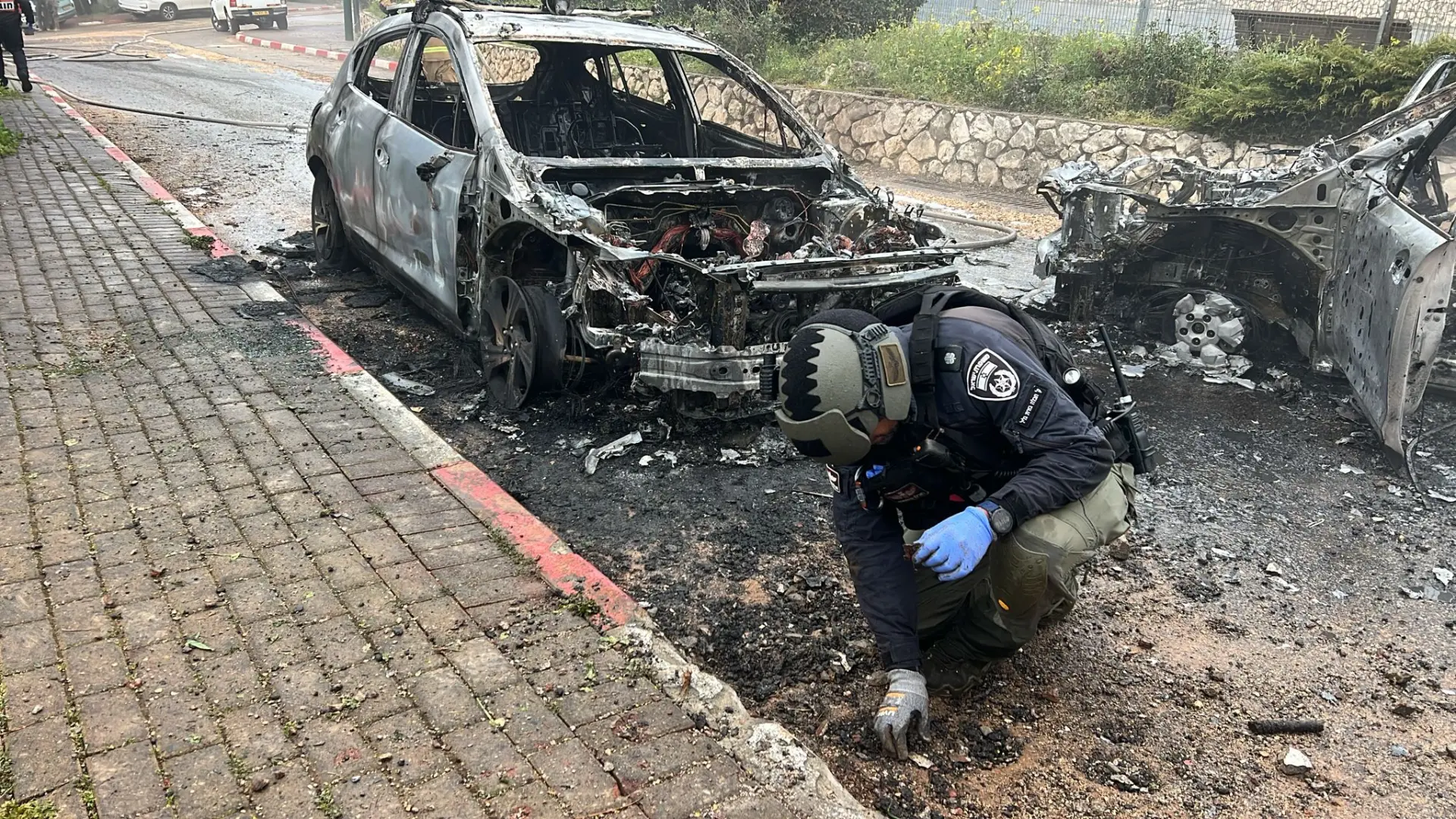 Un muerto en el norte de Israel al impactar en su vehículo un proyectil lanzado por Hezbolá desde el Líbano
