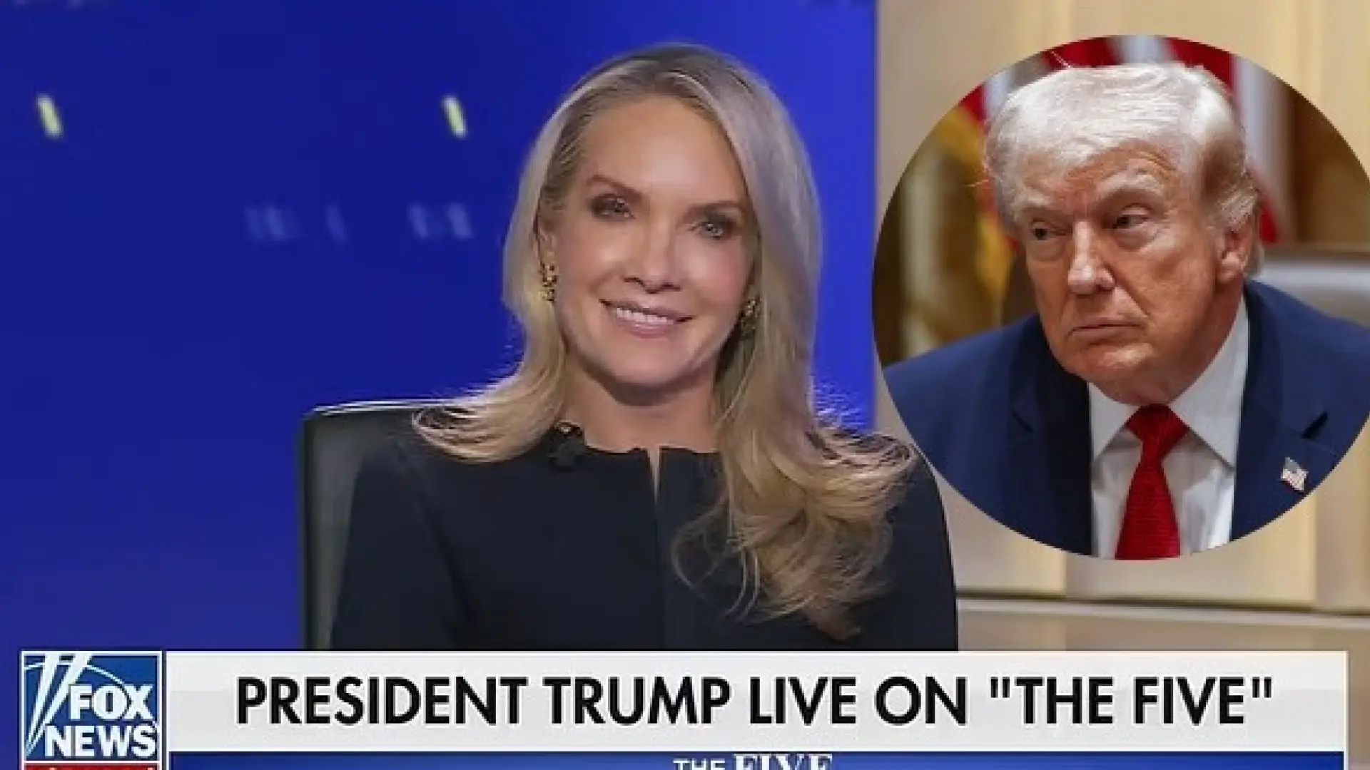 Trump coquetea en directo con una presentadora de FOX: «No has cambiado, estás incluso más guapa»