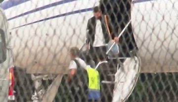 Así llegó Lionel Messi a la Argentina para los amistosos ante Mauritania y Zambia