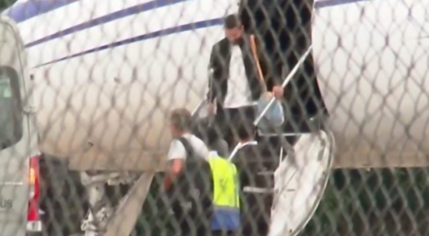 Así llegó Lionel Messi a la Argentina para los amistosos ante Mauritania y Zambia