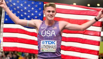Cooper Lutkenhaus, el fenómeno de 17 años que hizo historia en el Mundial Indoor de atletismo