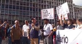 Denuncian represión del chavismo en medio de las protestas por un salario digno este #23Mar (VIDEO)