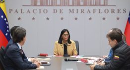 En plena audiencia de Nicolás Maduro en Nueva York, Delcy Rodríguez se reúne con su gabinete en Miraflores