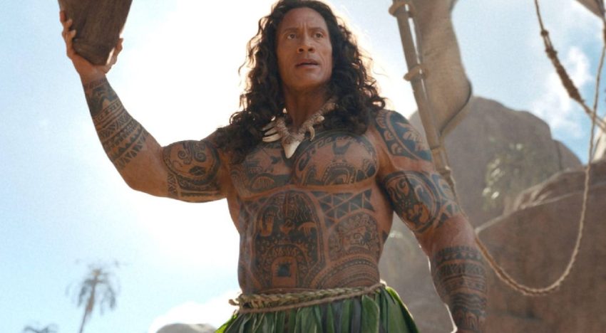 Tráiler live-action de «Moana» mostró la impresionante transformación de Dwayne Johnson como Maui (Video)