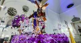 VIDEO: creyentes celebraron la bajada del Nazareno de San Pablo en la Basílica Santa Teresa