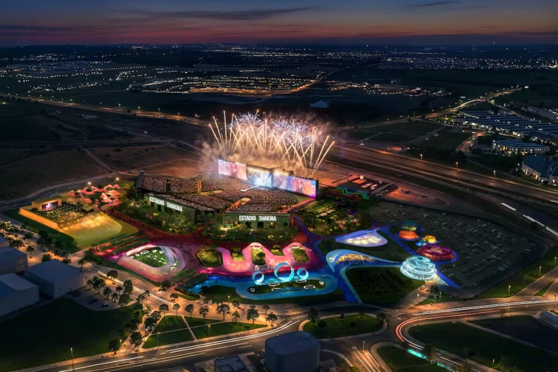 Cómo será el estadio para 50 mil personas que Shakira construirá en Madrid