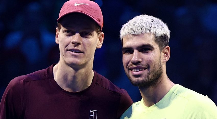Carlos Alcaraz y Jannik Sinner, reyes del circuito ATP: el impactante número que explica su dominio en cada torneo